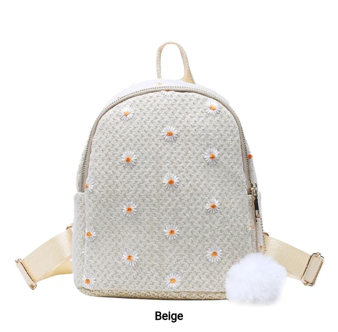 Daisy Woven BackPack