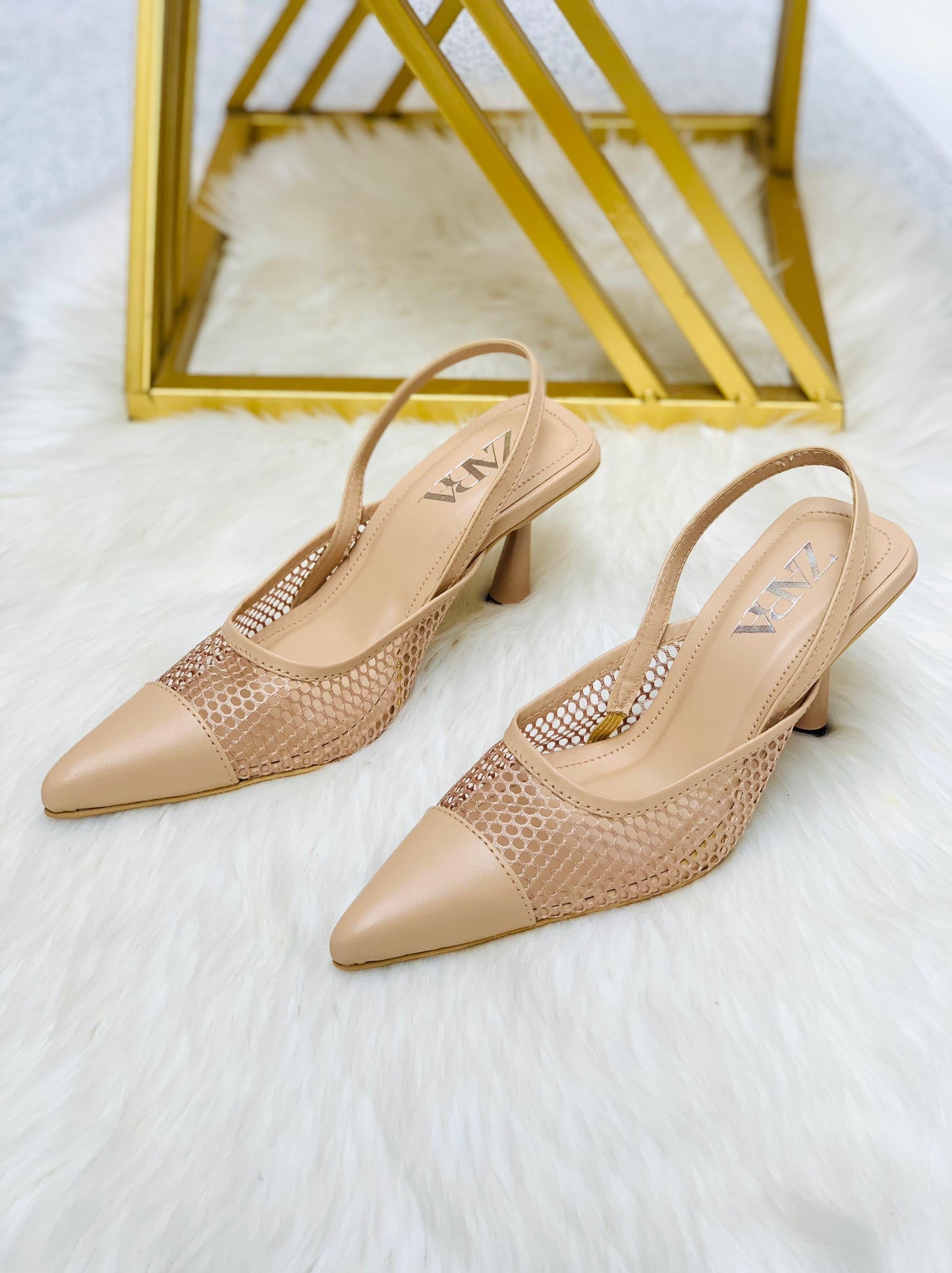 Zara slingback heels