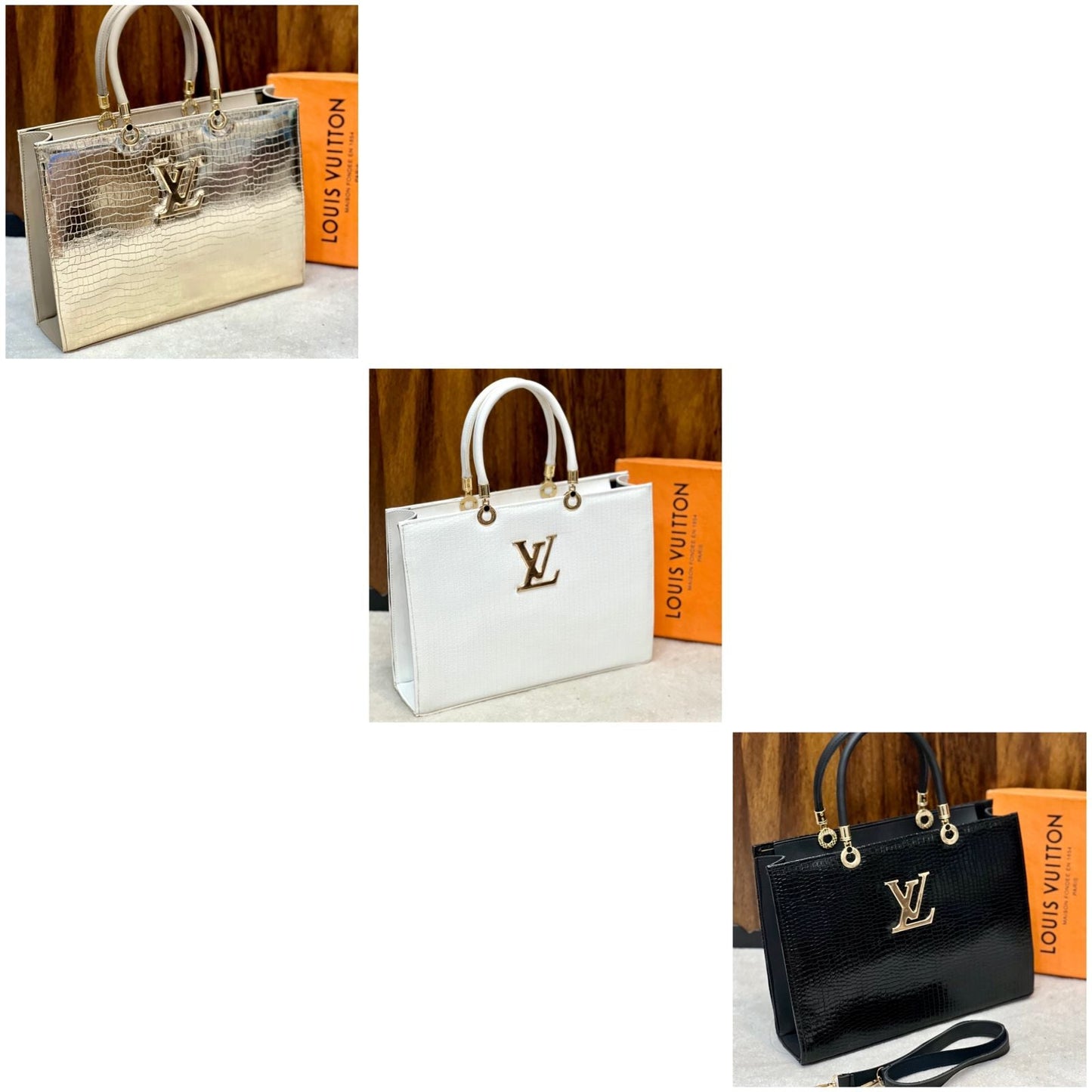 Premium Crocodile Hand Bag (2)