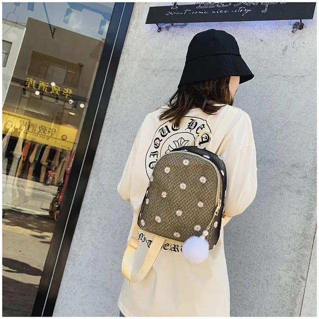 Daisy Woven BackPack
