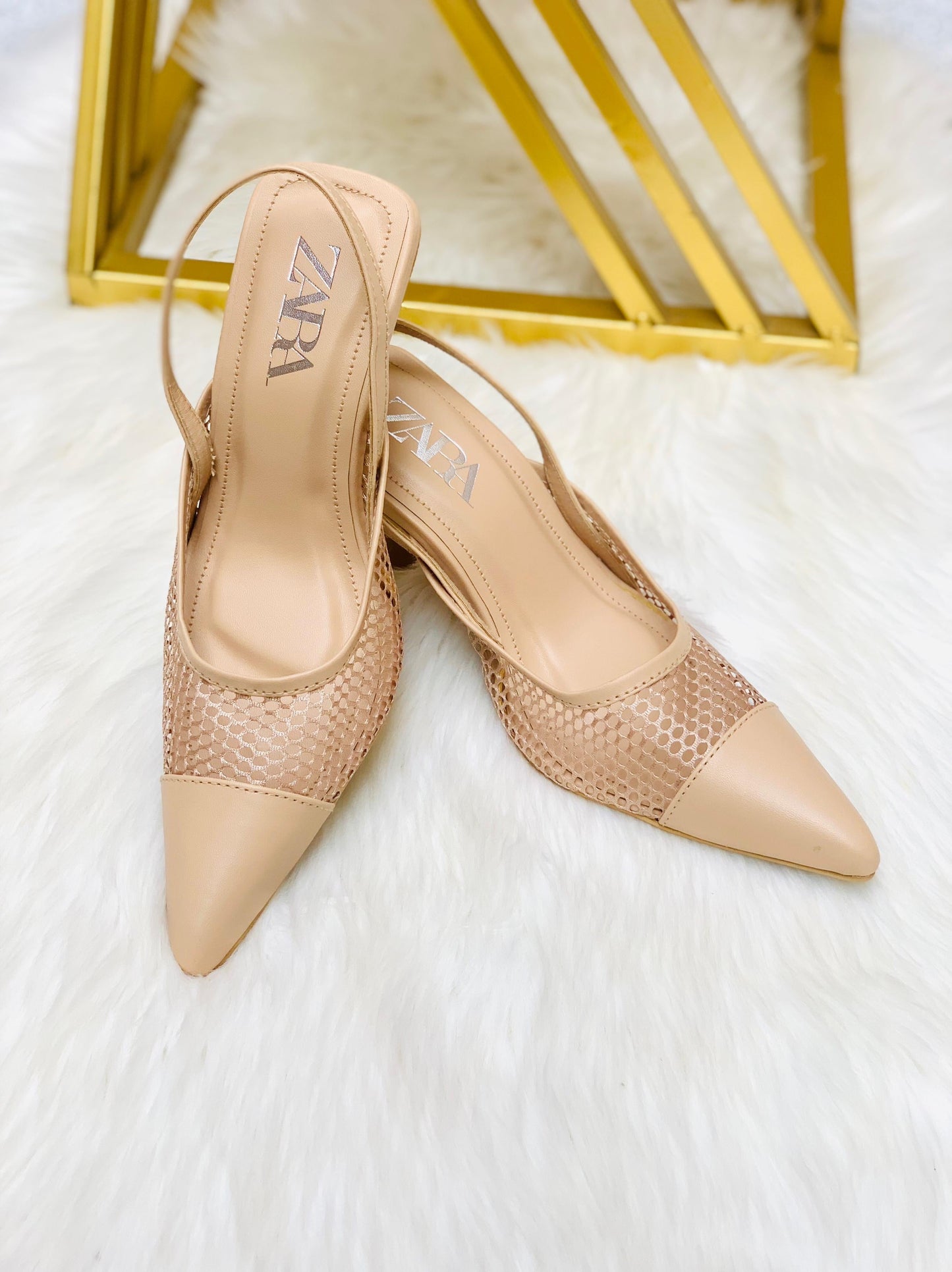 Zara slingback heels