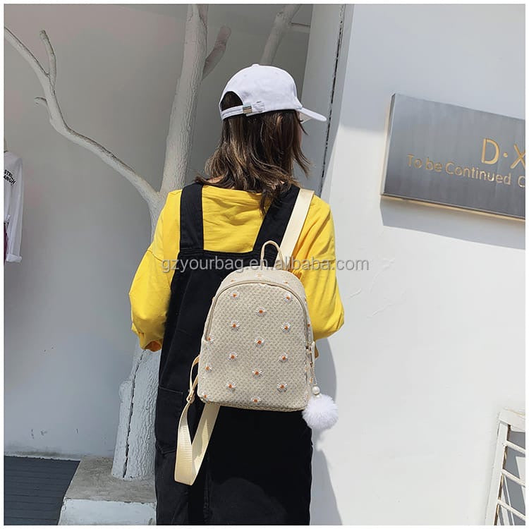 Daisy Woven BackPack