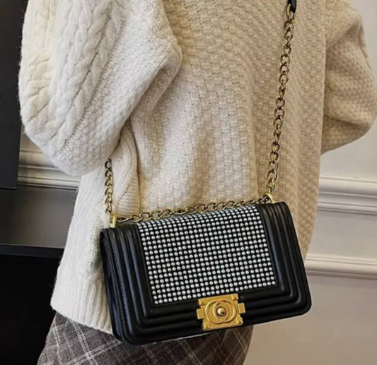 Rhinestone crossbody