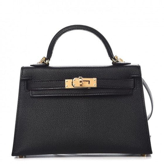 Black kelly bag