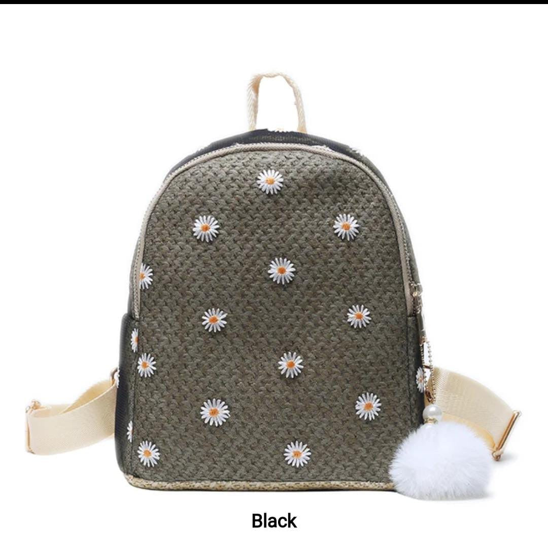 Daisy Woven BackPack