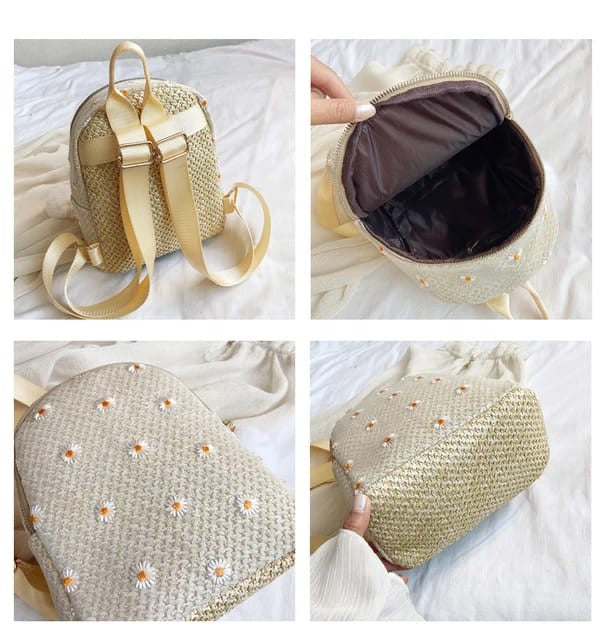 Daisy Woven BackPack