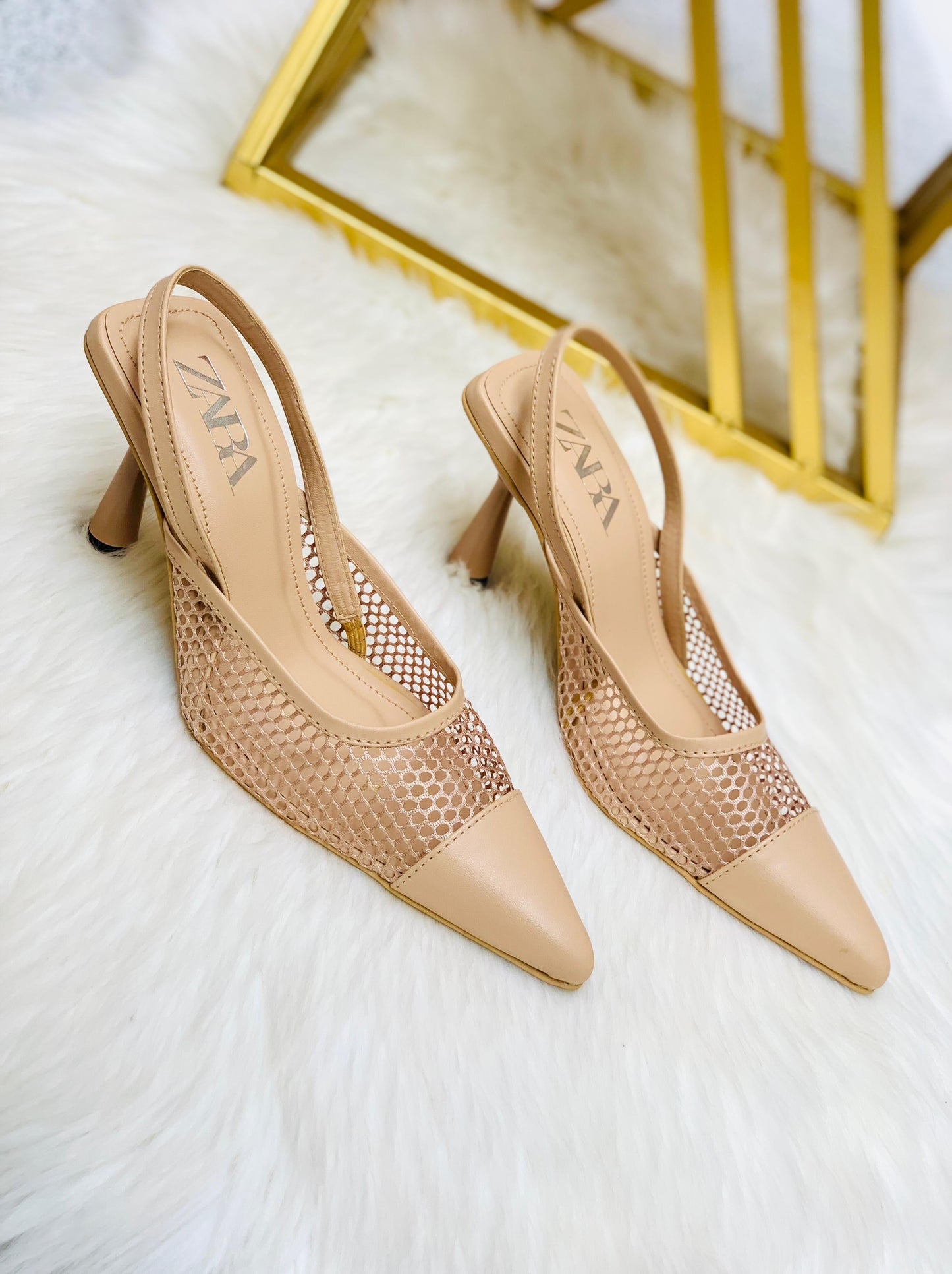 Zara slingback heels