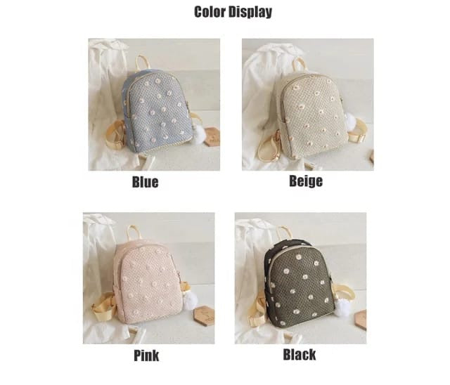 Daisy Woven BackPack