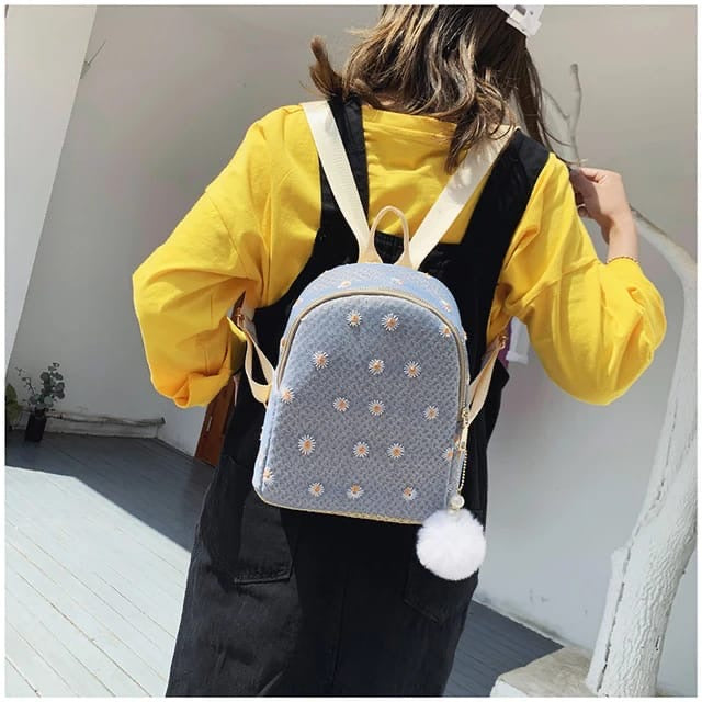 Daisy Woven BackPack