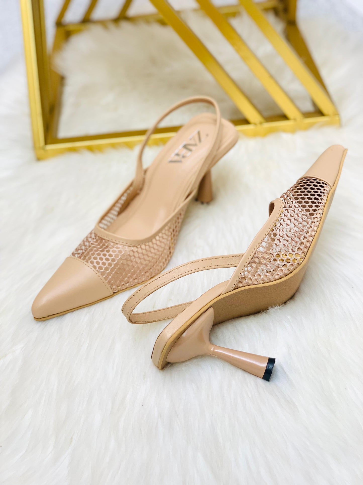 Zara slingback heels