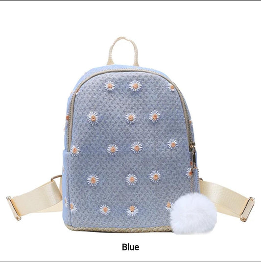 Daisy Woven BackPack