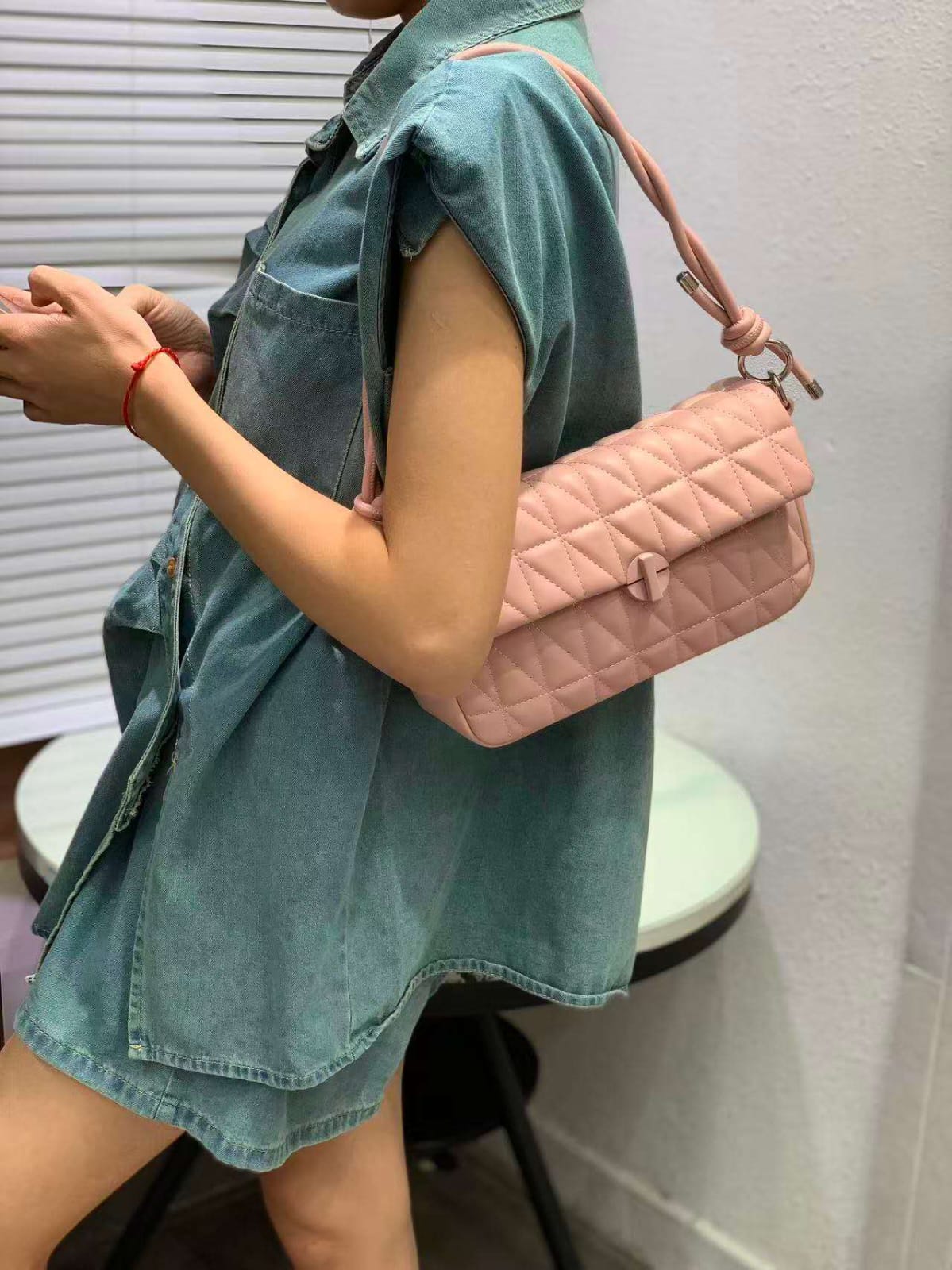 Maison Darzi Quilted Shoulder Bag